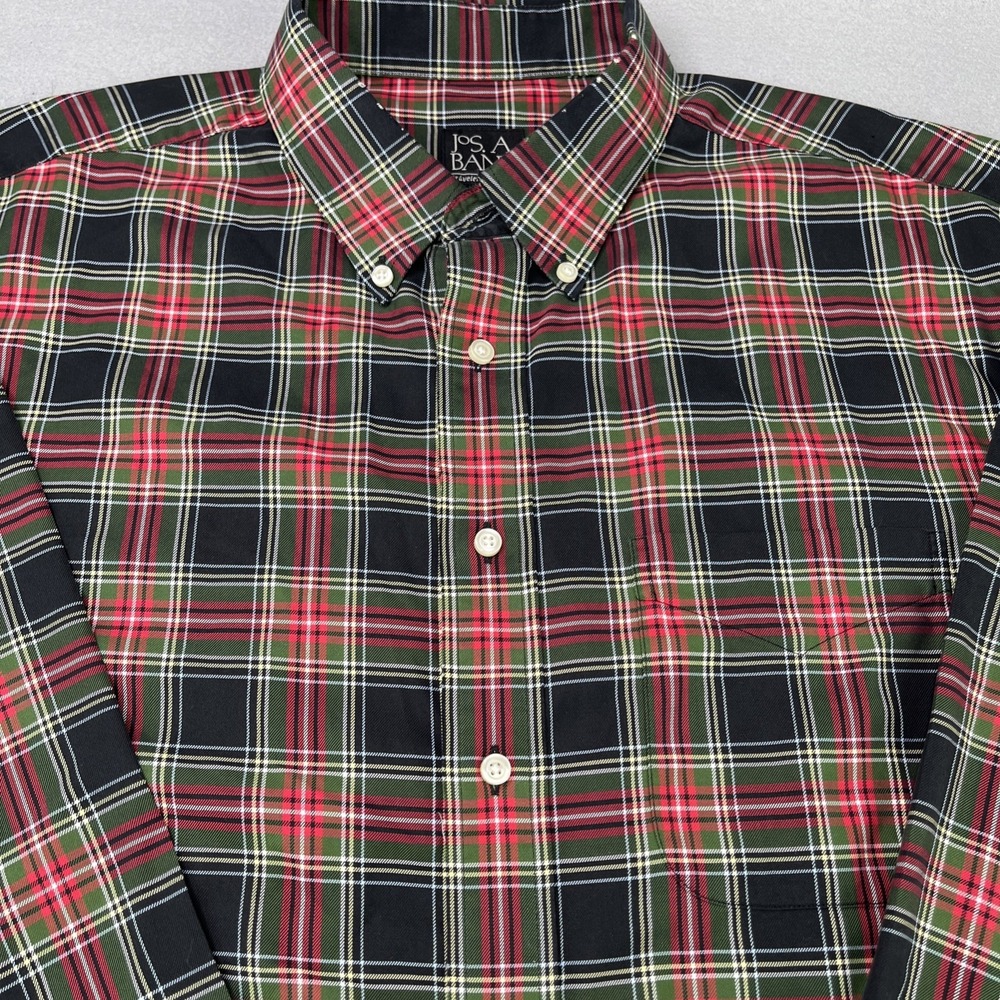 Jos. A. Bank Men's Size XL 100% Cotton Long Sleeve Button Down Business Casual - Picture 3 of 11